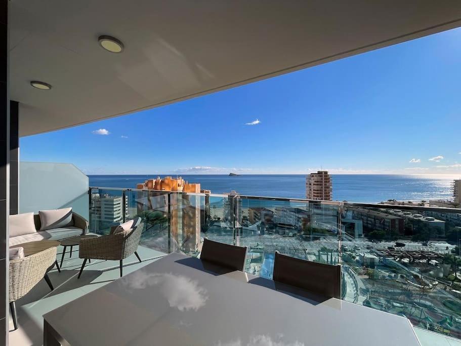 Luxury Apartment Residencial Sunset Drive - Benidorm, Espana Bagian luar foto