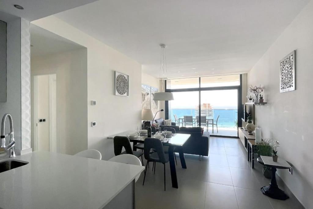 Luxury Apartment Residencial Sunset Drive - Benidorm, Espana Bagian luar foto