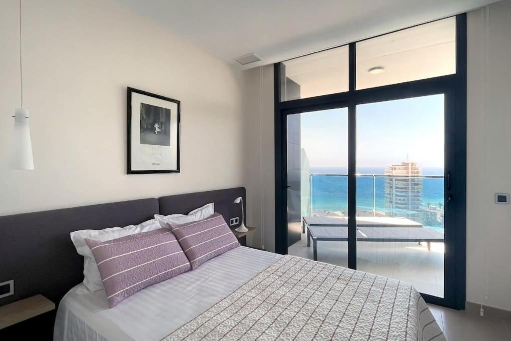 Luxury Apartment Residencial Sunset Drive - Benidorm, Espana Bagian luar foto