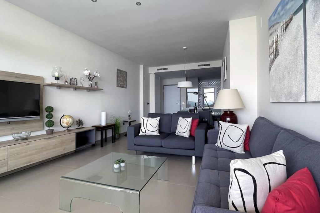 Luxury Apartment Residencial Sunset Drive - Benidorm, Espana Bagian luar foto
