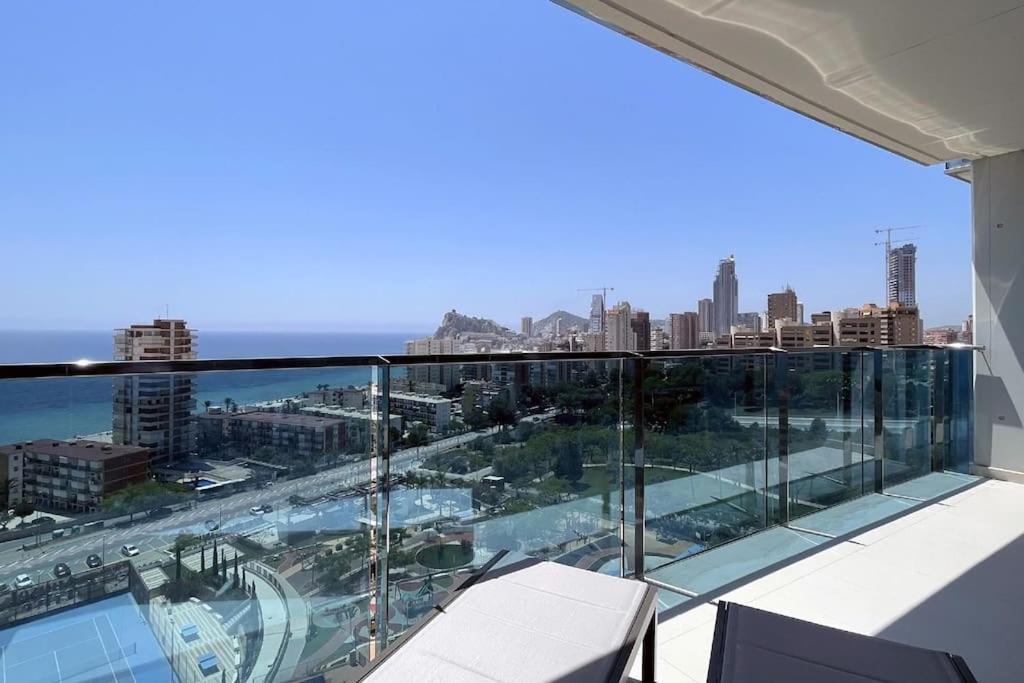 Luxury Apartment Residencial Sunset Drive - Benidorm, Espana Bagian luar foto