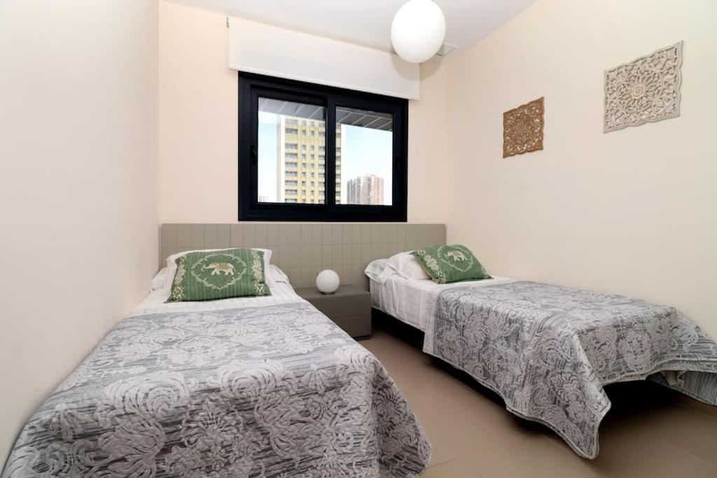 Luxury Apartment Residencial Sunset Drive - Benidorm, Espana Bagian luar foto