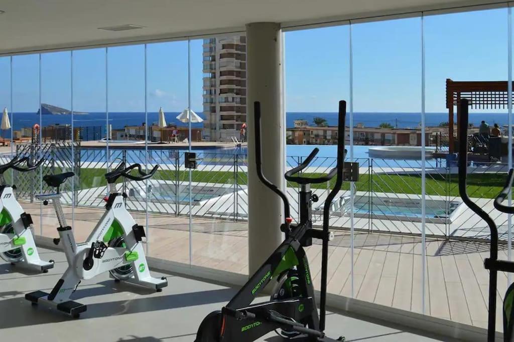 Luxury Apartment Residencial Sunset Drive - Benidorm, Espana Bagian luar foto