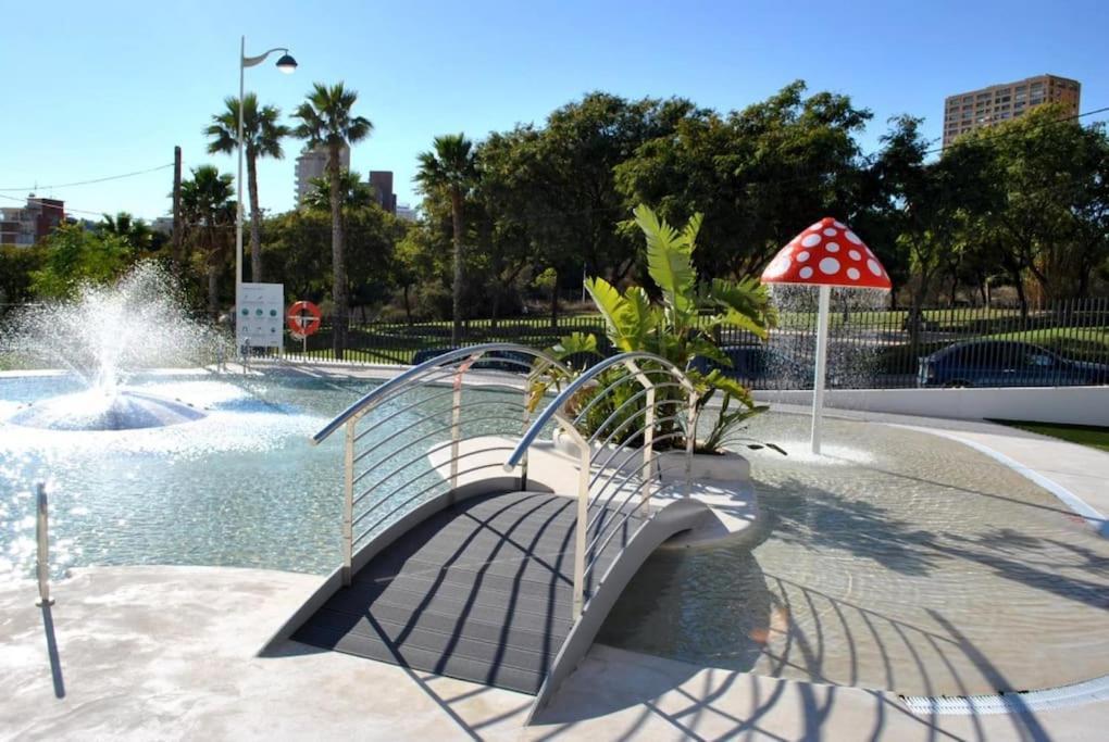 Luxury Apartment Residencial Sunset Drive - Benidorm, Espana Bagian luar foto