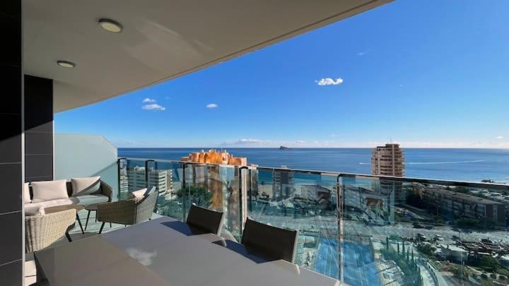 Luxury Apartment Residencial Sunset Drive - Benidorm, Espana Bagian luar foto