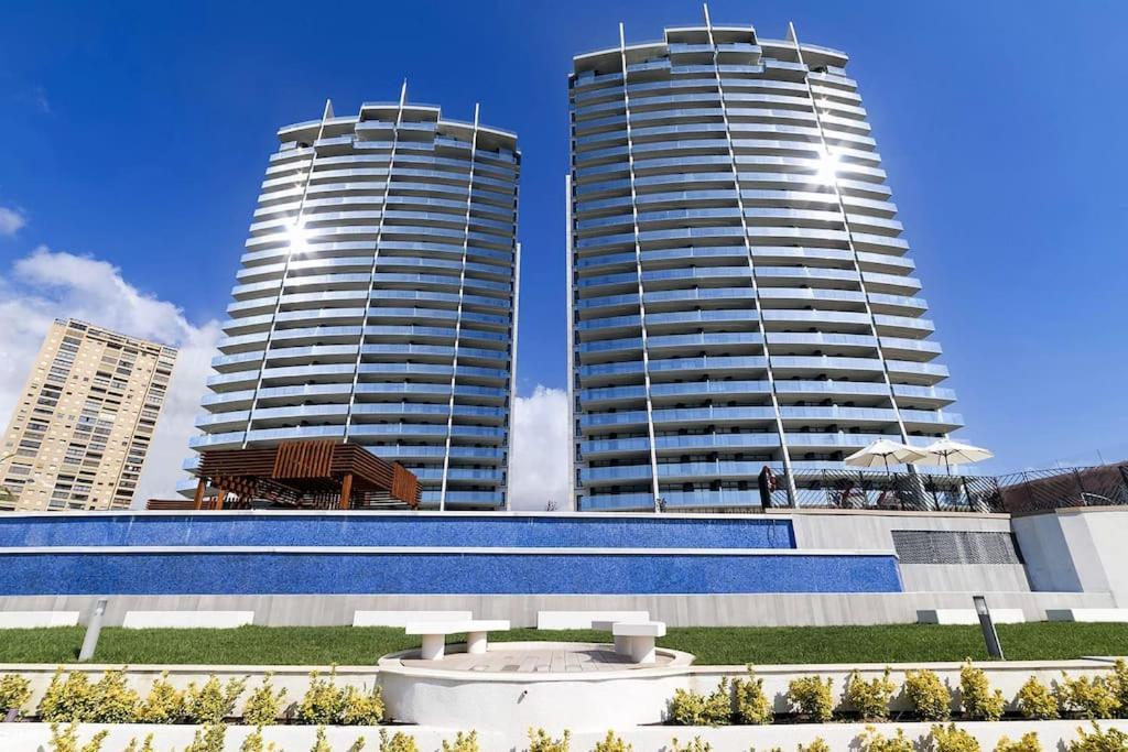 Luxury Apartment Residencial Sunset Drive - Benidorm, Espana Bagian luar foto